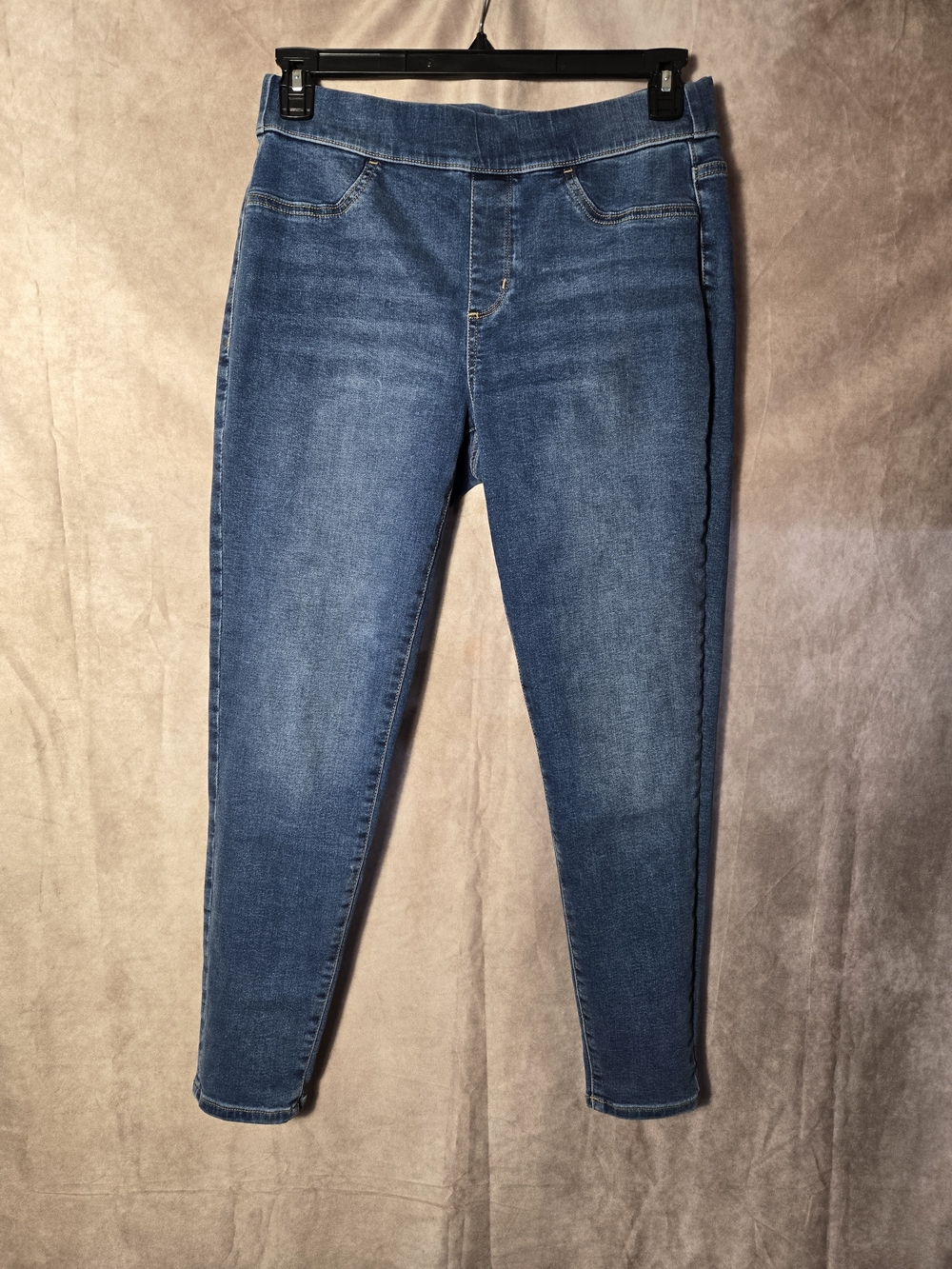 St. John's Bay Medium Blue Stretch Pull-On Jeggings